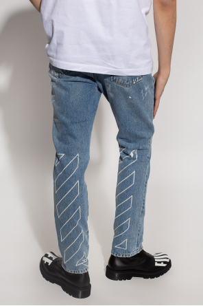【off-white・オフホワイト】 JEANS デニム・ジーパン Off-White オフホワイト デニムパンツ Off White x Sup 2019年春